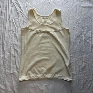 Woolrich Butter Yellow Tank Top Sz XS